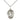 Sterling Silver St. Cecilia Patron Saint Medal Necklace 3/4 inch with 18 inch Chain by Bliss Manufacturing