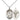 Sterling silver St. Camillus of Lellis patron saint pen-shaped medal necklace 3/4x1/2 with 18 inch chain by Bliss