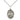 Sterling Silver St. Catherine Laboure patron saint medal necklace 3/4 inch pendant 18 inch chain Bliss USA