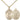 14kt Gold Filled St. Christopher Air Force medal necklace 3/4 x 1/2 inch with 18 inch chain by Bliss