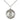 Sterling Silver St. Christopher Patron Saint Medal Necklace 3/4 x 5/8 inches with 18 inch curb chain by Bliss