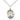 Sterling Silver St. Dorothy Patron Saint Medal Necklace 3/4 x 1/2 inches with 18 inch curb chain by Bliss