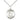 Sterling Silver St. Clare of Assisi Medal Necklace 3/4 x 5/8 inches with 18 inch Chain - Bliss USA