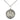 Sterling Silver St. Francis of Assisi patron saint medal necklace 3/4 x 5/8 pendant with 18 inch chain by Bliss Manufacturing