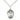 Sterling Silver St. Francis of Assisi medal necklace with 3/4 inch pendant on 18 inch chain by Bliss
