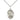 Sterling Silver St. Francis Xavier medal necklace with 3/4 inch pendant on 18 inch chain by Bliss