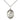 Sterling Silver St. Genesius of Rome Patron Saint Medal Necklace 3/4 x 1/2 inch with 18 inch Chain by Bliss
