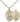 14kt Gold Filled St. George Air Force medal necklace 3/4 x 1/2 inch with 18 inch chain by Bliss