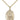 14kt Gold Filled St George Paratrooper Medal Necklace 3/4x1/2 inch 18 inch chain Bliss