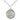 Sterling Silver St. Gerard Patron Saint Medal Necklace 3/4 inch by 5/8 inch with 18 inch Curb Chain by Bliss