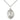 Sterling silver St. Helen patron saint medal necklace 3/4x1/2 inches with 18 inch chain by Bliss