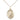 14kt Gold Filled Holy Spirit dove pendant necklace with 18 inch chain, handmade by Bliss Manufacturing