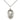 Sterling silver Holy Spirit dove Catholic pendant necklace 3/4 inch 18 inch curb chain Bliss USA