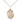 14kt gold filled St. Hubert of Liege patron saint medal necklace, 3/4x1/2 inch, 18 inch chain, Bliss