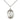 Sterling Silver St. Gregory the Great Medium Patron Saint Medal Necklace 3/4 x 1/2 inch with 18 inch Chain by Bliss