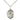 Sterling Silver St. Isidore of Seville Patron Saint Medal Necklace 3/4 x 1/2 inch 18 inch Chain Bliss