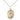 Gold Filled St. Joan of Arc Patron Saint Medal Necklace 3/4 x 1/2 inch on 18 inch Chain by Bliss