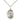 Sterling Silver St. John the Apostle Patron Saint Medal Necklace 3/4 x 1/2 inch on 18 inch chain by Bliss