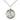 Sterling Silver St. Jude Thaddeus patron saint medal necklace 3/4 inch on 18 inch curb chain by Bliss