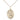 14kt Gold Filled St. Kevin Patron Saint Medal Necklace 3/4 x 1/2 inches with 18 inch chain by Bliss Manufacturing
