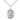 Sterling Silver St. Kevin Patron Saint Medal Necklace 3/4 inch with 18 inch Chain by Bliss Manufacturing