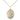 14kt Gold Filled St. Lucia of Syracuse patron saint medal necklace with 18 inch curb chain by Bliss Manufacturing