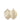 14kt Solid Gold St. Luke the Apostle Medal Pendant 3/4 inch x 1/2 inch Handcrafted by Bliss USA