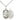 Sterling silver St. Luke the Apostle patron saint medal necklace, 3/4 x 1/2 inch pendant, 18 inch chain, handcrafted by Bliss Manufacturing