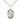 Sterling Silver St. Luke the Apostle Patron Saint Medal Necklace 3/4 x 1/2 inches 18 inch Chain by Bliss