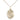 Gold Filled St. Margaret Mary Alacoque patron saint medal necklace 3/4 x 1/2 inches 18 inch chain Bliss