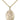 14kt Gold Filled St Michael Paratrooper Medal Necklace 3/4 x 1/2 inch pendant on 18 inch chain handmade by Bliss