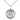 Sterling Silver St. Nicholas Patron Saint Medal Necklace 3/4 x 5/8 inches with 18 inch chain by Bliss