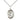Sterling Silver St. Philip the Apostle Patron Saint Medal Necklace 3/4 x 1/2 inches on 18 inch chain by Bliss