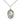 Sterling Silver St. Bonaventure Patron Saint Medal Necklace 3/4 x 1/2 inch with 18 inch chain by Bliss Manufacturing USA