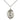 Sterling silver St. Paul the Apostle patron saint medal necklace, 3/4 x 1/2 inches, 18-inch chain, Bliss Manufacturing