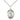 Sterling Silver St. Peter the Apostle Patron Saint Medal Necklace 3/4 x 1/2 inch with 18 inch chain by Bliss Manufacturing