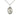 Sterling Silver St. Rita of Cascia Patron Saint Medal Necklace 3/4 x 1/2 inch with 18 inch Chain by Bliss