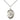 Sterling silver St. Robert Bellarmine patron saint medal necklace with 3/4 inch pendant on 18 inch curb chain by Bliss Manufacturing