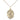 14kt Gold Filled St. Scholastica Patron Saint Medal Necklace 3/4 x 1/2 inches on 18 inch chain by Bliss