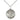 Sterling silver Catholic scapular medal pendant necklace with 18 inch chain by Bliss Manufacturing