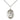Sterling Silver St. Sebastian Patron Saint Medal Necklace 3/4 inch by 1/2 inch on 18 inch chain by Bliss