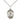 Sterling silver St. Timothy patron saint medal necklace 3/4 x 1/2 inch pendant 18 inch chain by Bliss