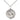 Sterling Silver St. Theresa Patron Saint Medal Necklace 3/4 x 5/8 inch with 18 inch chain by Bliss