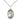 Sterling Silver St. Thomas the Apostle Patron Saint Medal Necklace 3/4x1/2 inch with 18 inch chain by Bliss