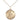 Gold Filled St. William of Rochester patron saint medal necklace 3/4 x 5/8 inches with 18 inch chain by Bliss