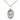 Sterling Silver St. Zachary Patron Saint Medal Necklace 3/4 inch by Bliss Manufacturing