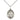 Sterling Silver St. Julie Billiart Patron Saint Medal Necklace 3/4 x 1/2 inches 18 inch chain Bliss