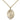14kt gold filled Guardian Angel medal necklace with 18 inch chain 3/4 by 1/2 inch by Bliss