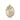 14kt Solid Gold Guardian Angel Paratrooper Medal Pendant 3/4 x 1/2 inches by Bliss Manufacturing
