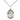 Sterling silver St. Leo the Great patron saint medal necklace with 3/4 inch pendant on 18 inch chain by Bliss